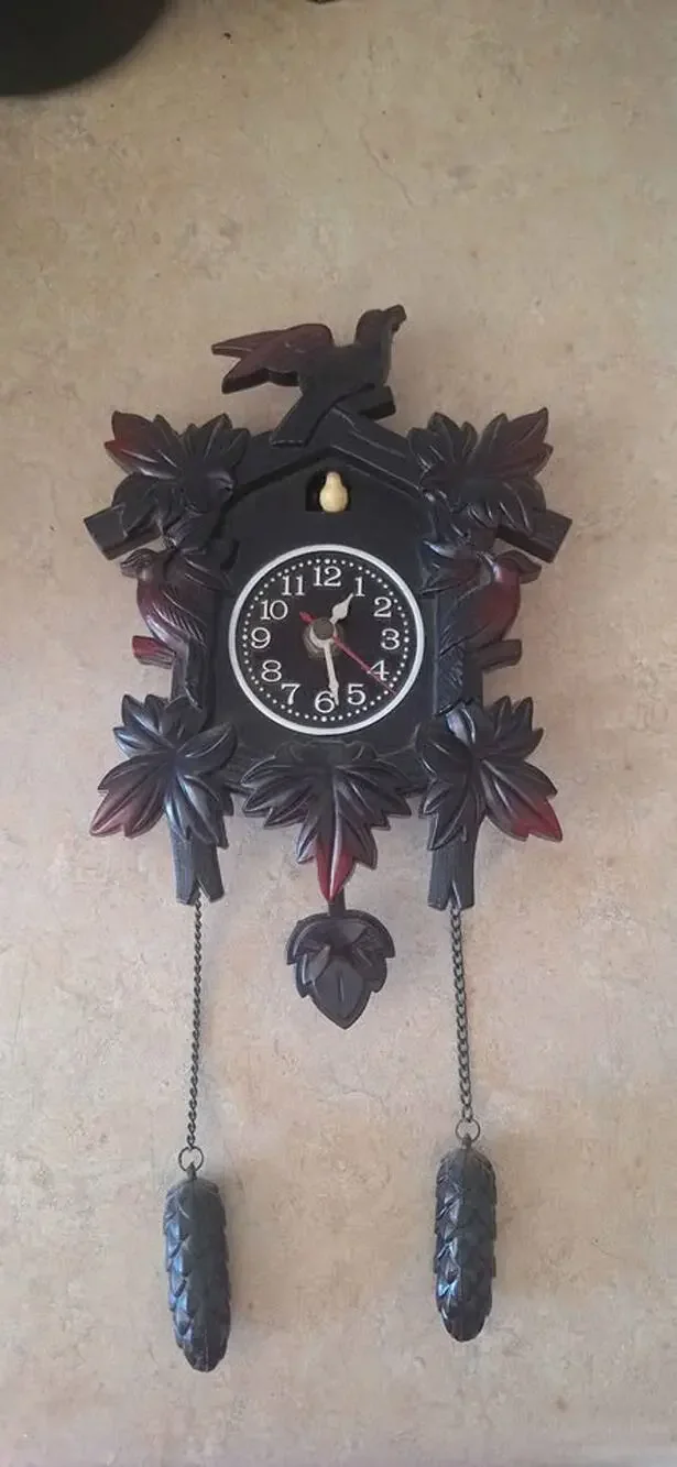 Vintage Decorative Cuckoo Clock Wall Hanging